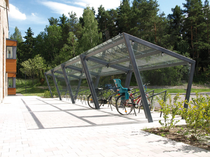 Refugio para bicicletas Zuzen